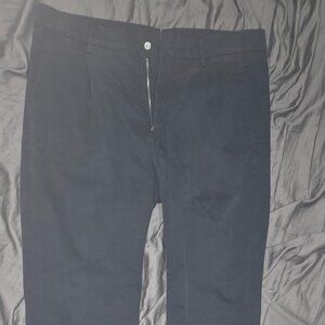 Dunhill Men's Dark Grey Chinos(Waist 33)